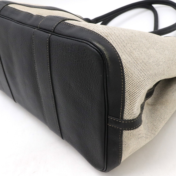 Hermes Hermes Garden Party PM Canvas Leather Tote Bag Canvas Tote Bag - Picture 3 of 8